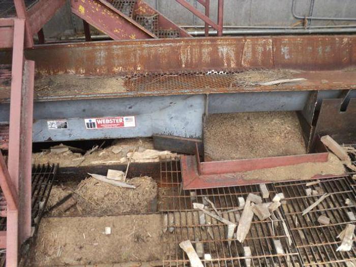 Used WEBSTER 71′ x 24" Vibrating Conveyor