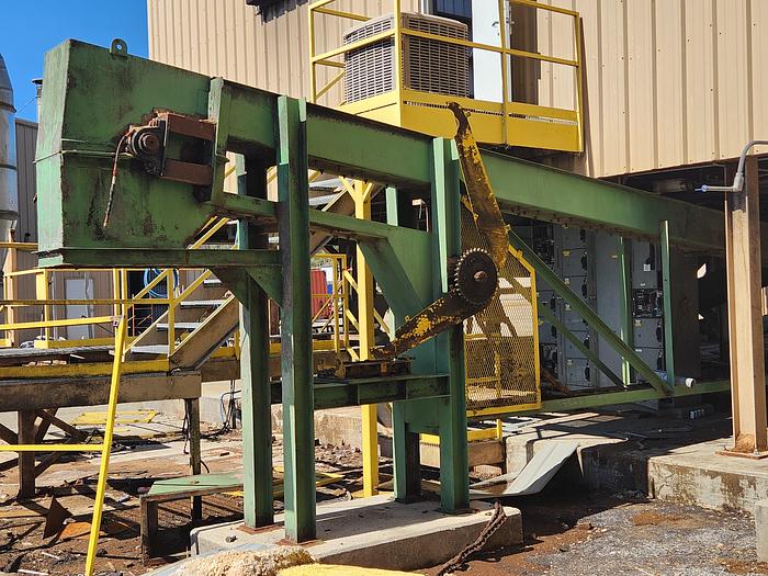 Used Drag Chain Waste Conveyor 45 ft
