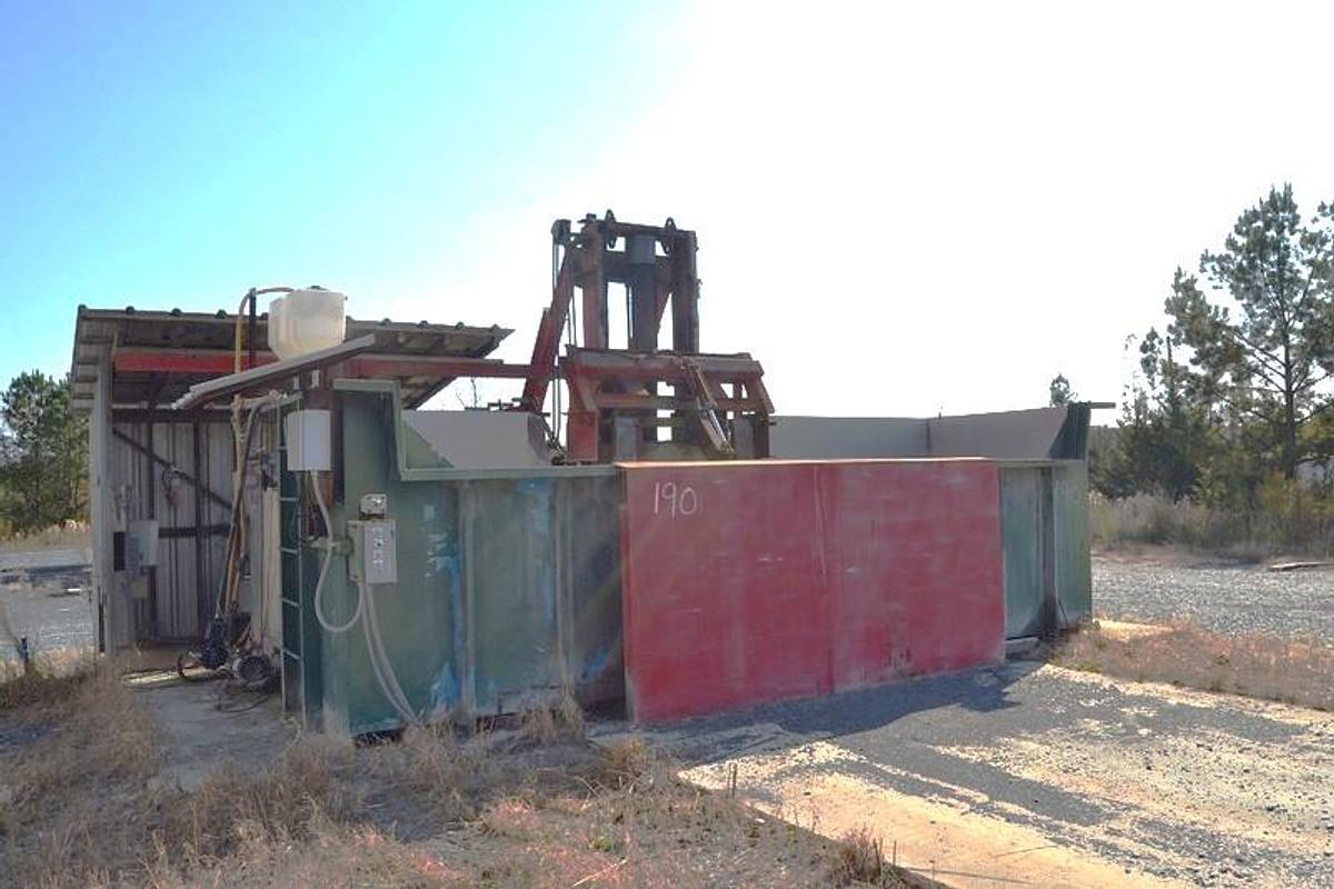 Used Stainless Steel Lumber Dip Tank - 6' x 20'