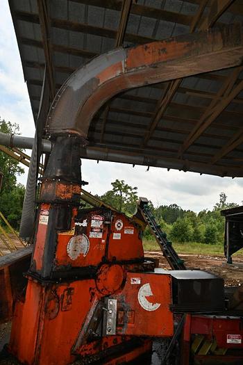 Used MORBARK 58″ Chipper, 6 knife