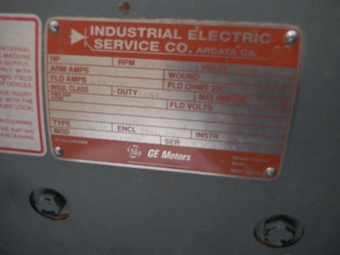 Used IESCO 150 HP DC Carriage Drive