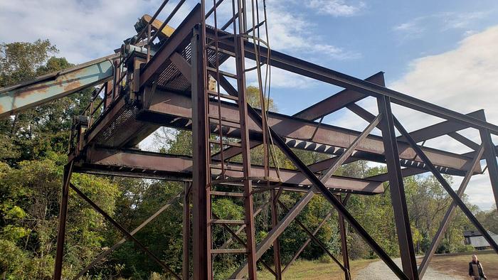 Used Dual Overhead Truck Loading System
