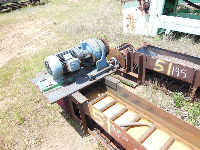 Used 117′ Drag Chain Conveyor