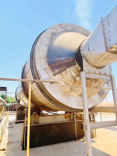 Used Drum Dryer with Burner