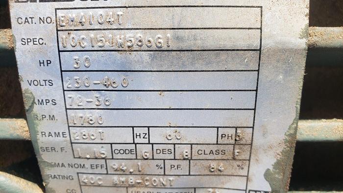 Used 30 HP Material Handling Blower