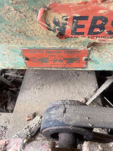 Used Used WEBSTER 18′ Vibrating Conveyor