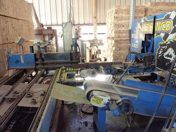 Used BREWCO 5 Head Resaw