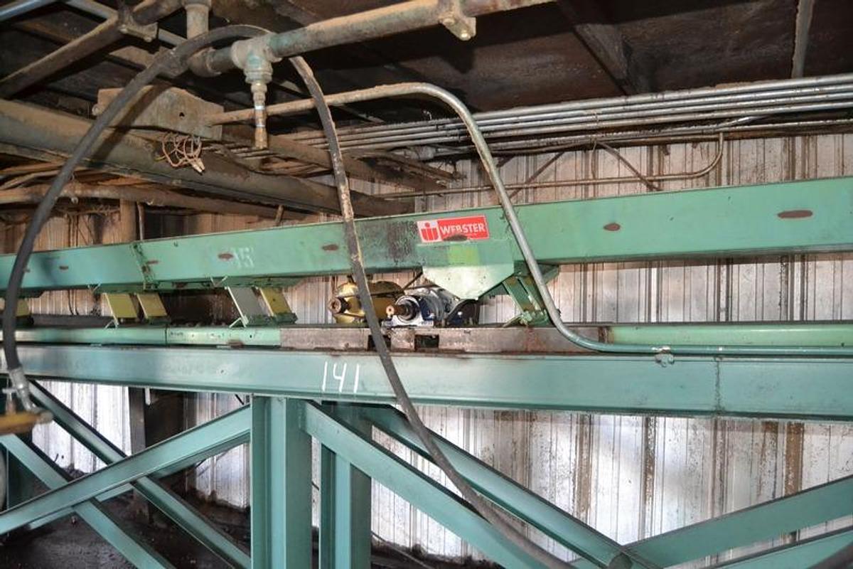 Used Webster FSM 18" x 50' Vibrating Conveyor