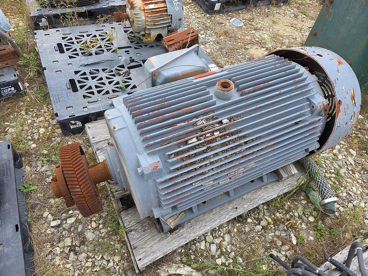 Used 300 HP electric motor