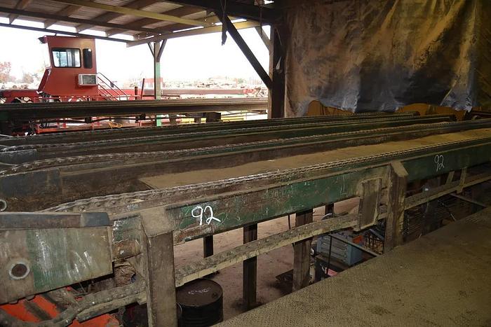 Used Log Deck 4 strand x 35' with Stop-N-Loader