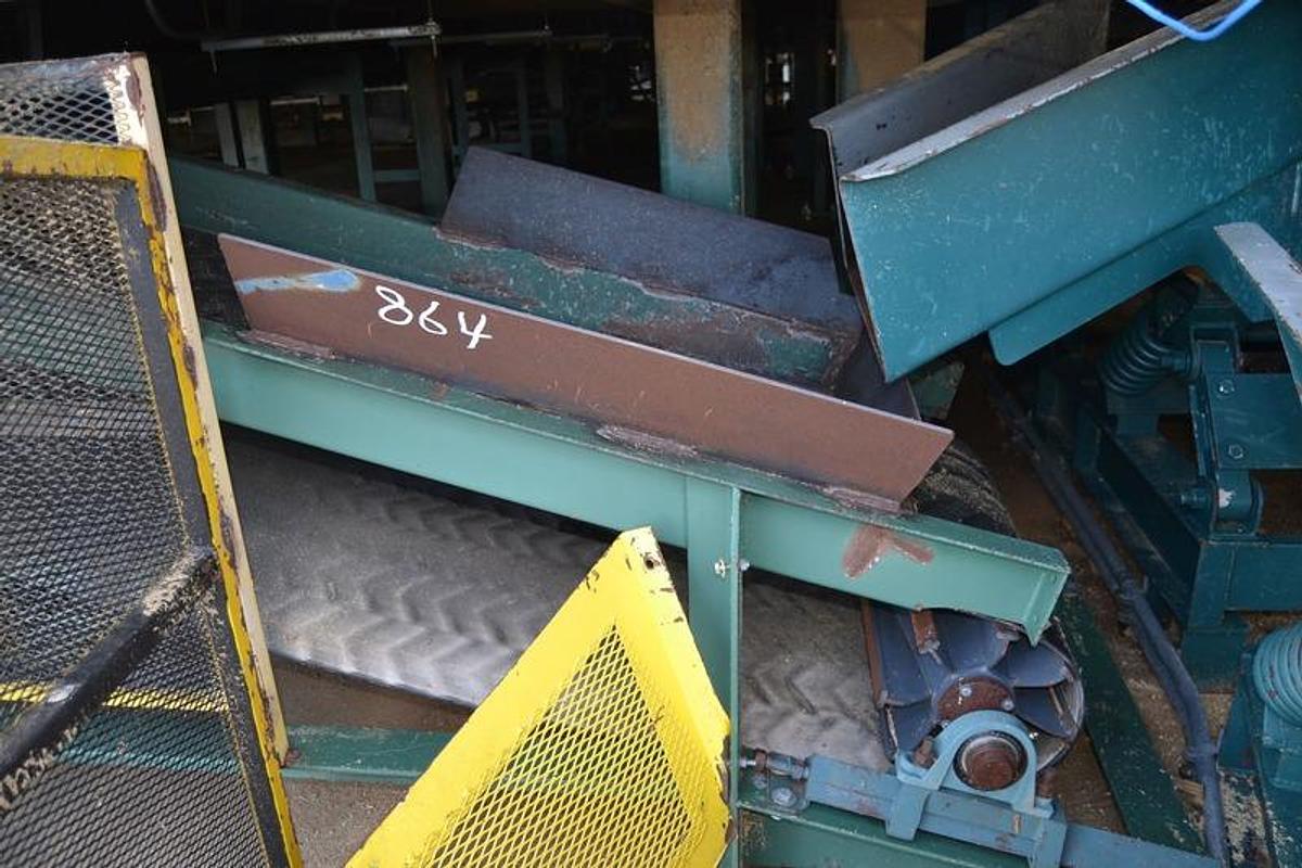 Used Waste Belt Conveyor 30" wide x 12' long