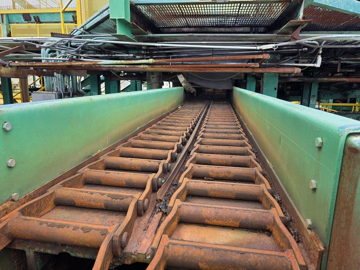 Used 38' High Capacity Waste Conveyor
