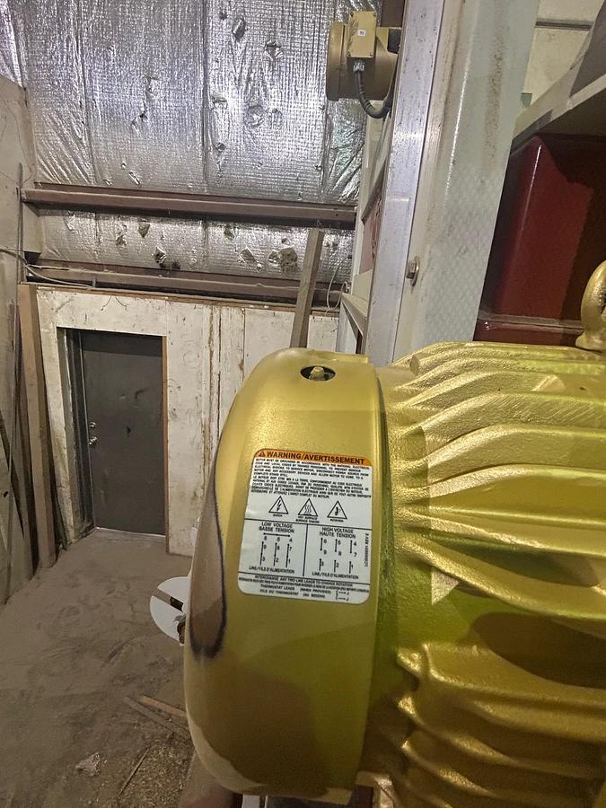 Used 2018, Akhurst Machinery Limited, it is a " New Waycon vertical travelling package saw