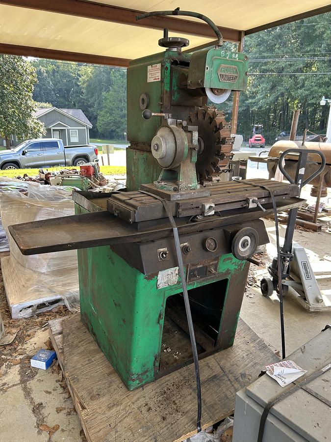 Used Foley-United Side Head Grinder for planer heads