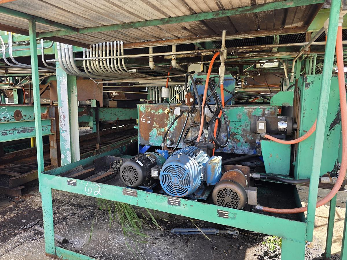 Used FORANO Floating Infeed for Ring Debarker