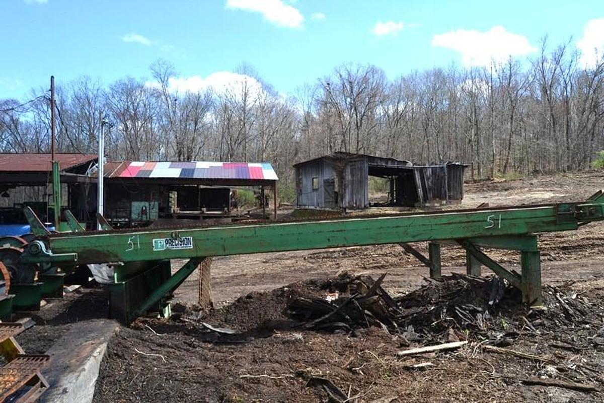 Used Precsion 22' x 3 Strand Log Deck