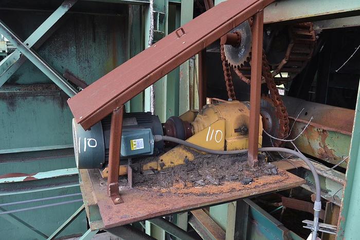 Used 77′ Trough Log Conveyor