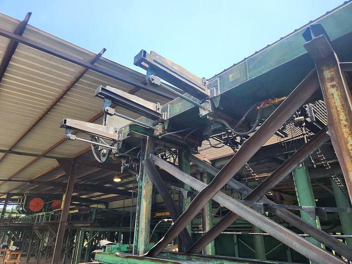 Used 30' Endwise Log Trough with kicker