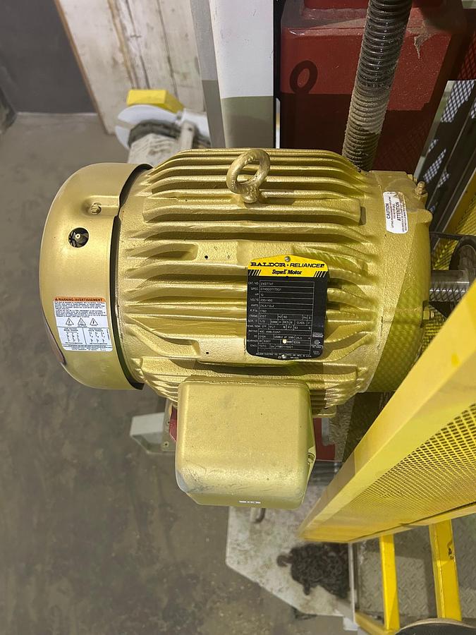 Used 2018, Akhurst Machinery Limited, it is a " New Waycon vertical travelling package saw