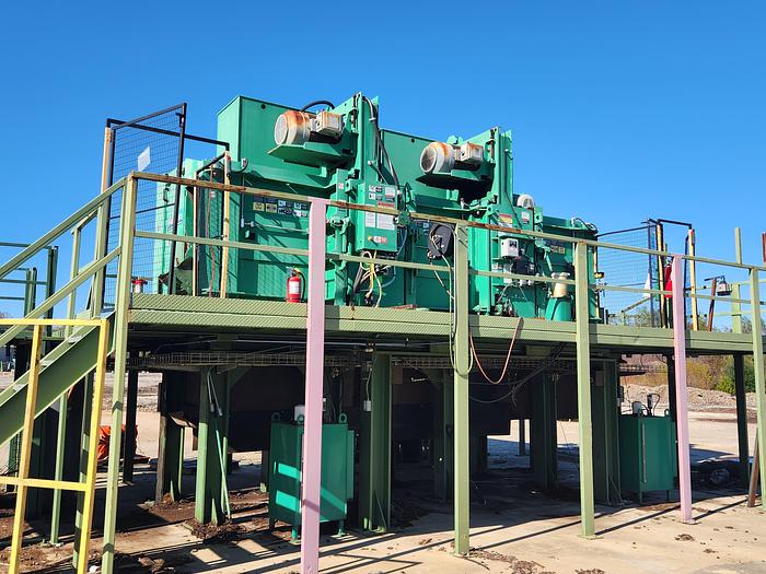 Used 2018 Nicholson 22"A8 Dual Ring (Tandem)Debarker