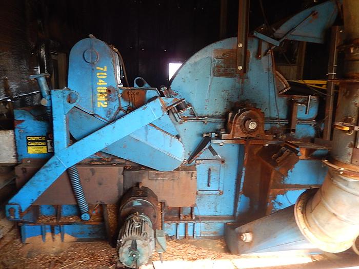 Used BRUKS Horizontal Drum Chipper