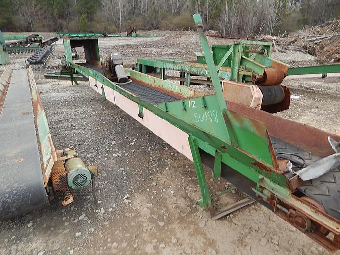 Used 27′ Cleated Belt Conveyor