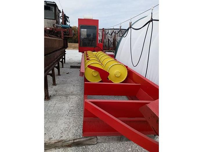 Used Mellott 36" Rosser Head Debarkert