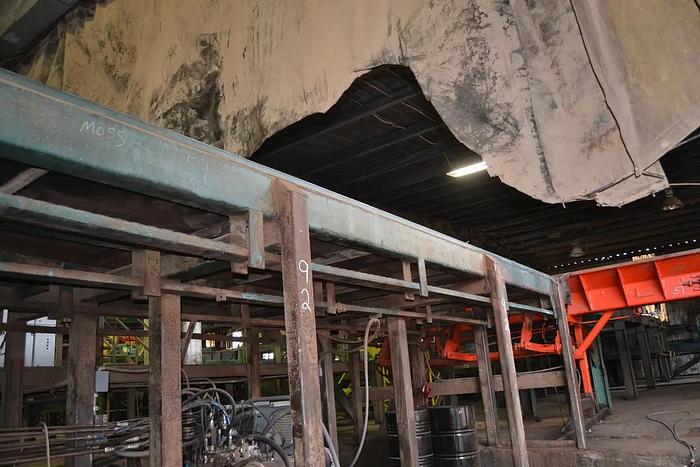 Used Log Deck 4 strand x 35' with Stop-N-Loader