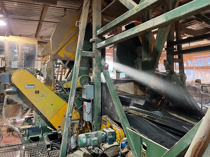 Used Cooper Machine Twin Band End Dogging Scragg