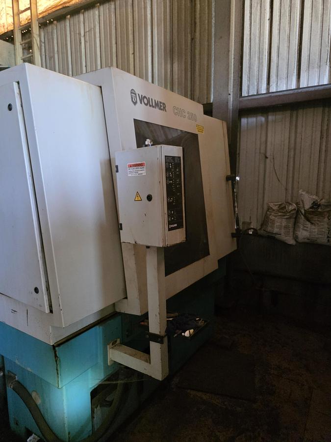 Used Vollmer CHC 250 Face & Top Saw Sharpener