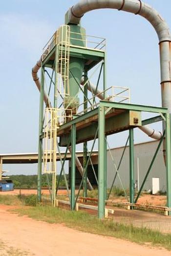 Used Overhead Trailer Loading System