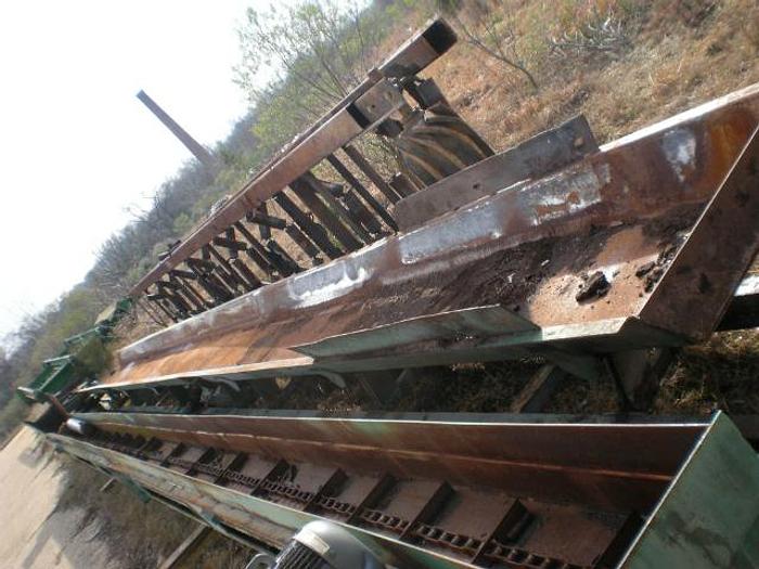 Used PRECISION Vibrating Conveyor 24"x42′
