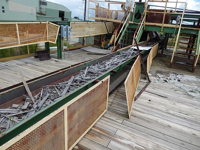 Used NEWNES Belt Conveyor 80′ x 18″