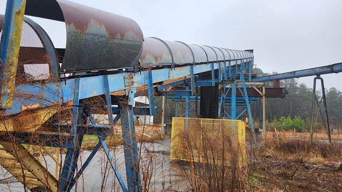 Used 100′ x 30″ Concave Belt Conveyor