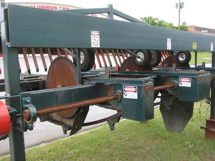 Used MORGAN 3-saw Trimmer