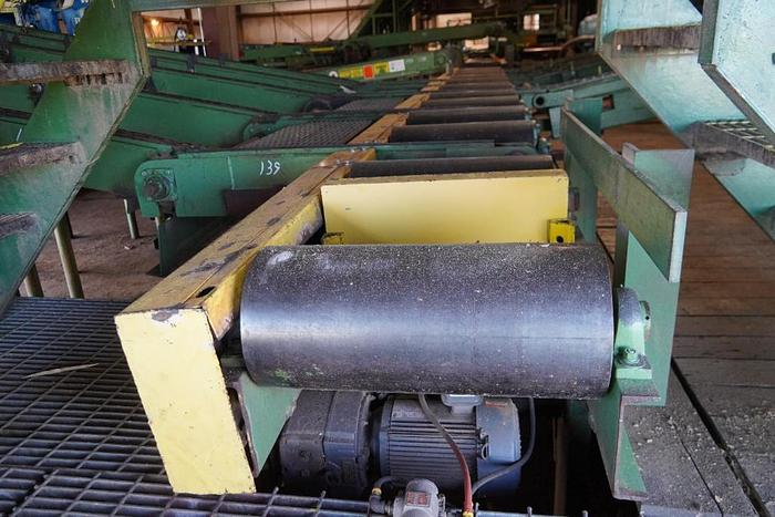 Used Reckart Live Rolls 34' x 24" x 11" dia.