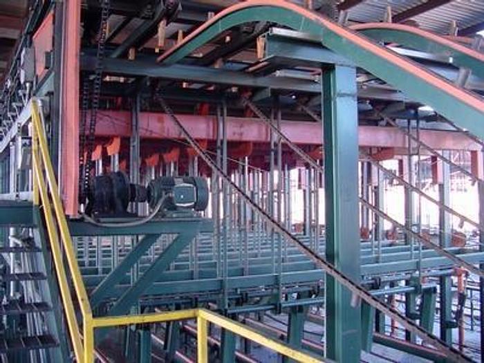 Used MORRIS Dry Lumber Sorter – 25 bins, 20 ‘ cap.