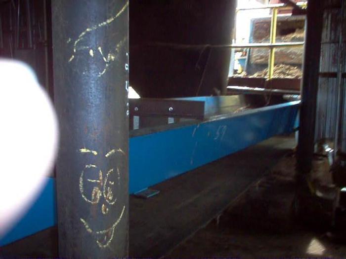 Used 32" x 30′ belt waste conveyor