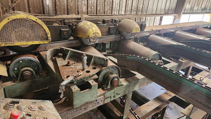 Used Newman M-455 Planer Feed Table