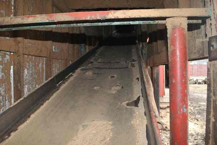 Used Waste Conveyor 36′ long x 30″ wide.