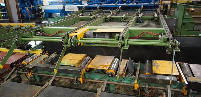 Used Reckart 4-Strand x 12' Transfer Deck