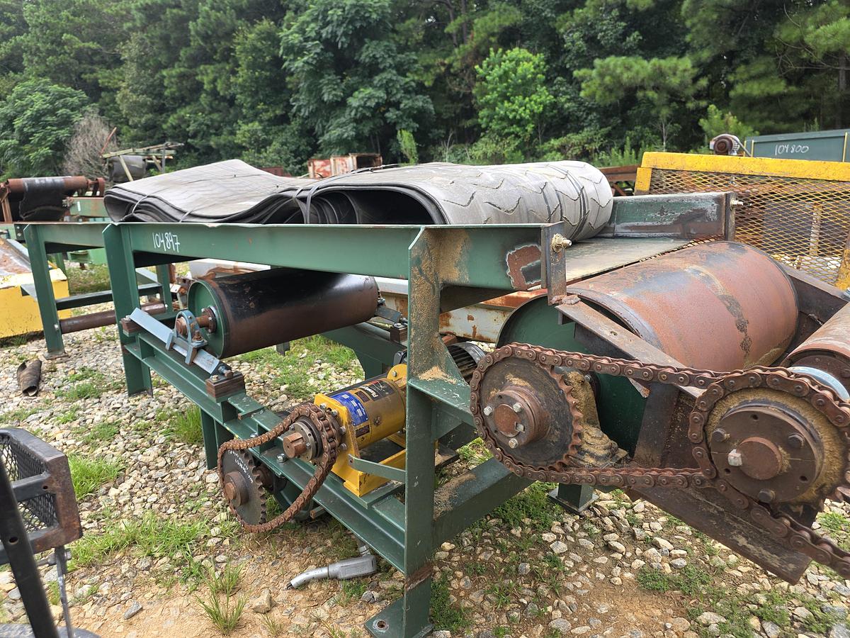 Used Waste Belt Conveyor 30" wide x 60' long