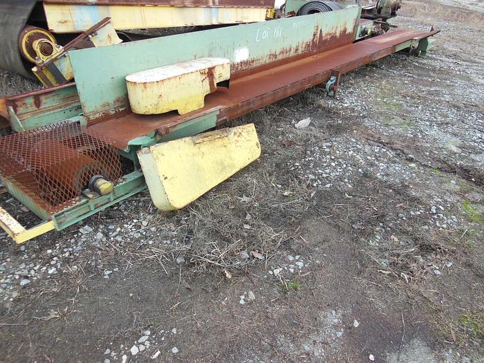 Used 42′ X 17″ FLAT BELT CONVEYOR