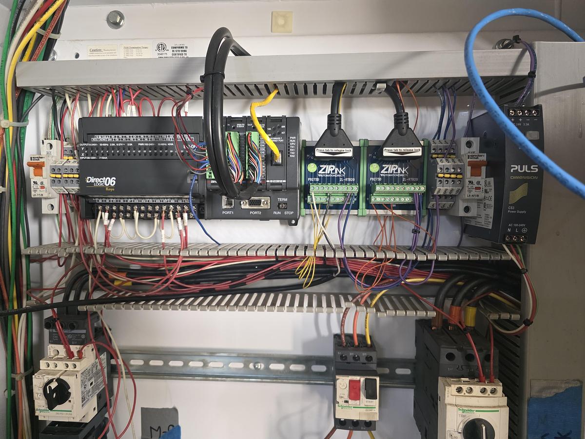 Used Industrial PLC Control Cabinet