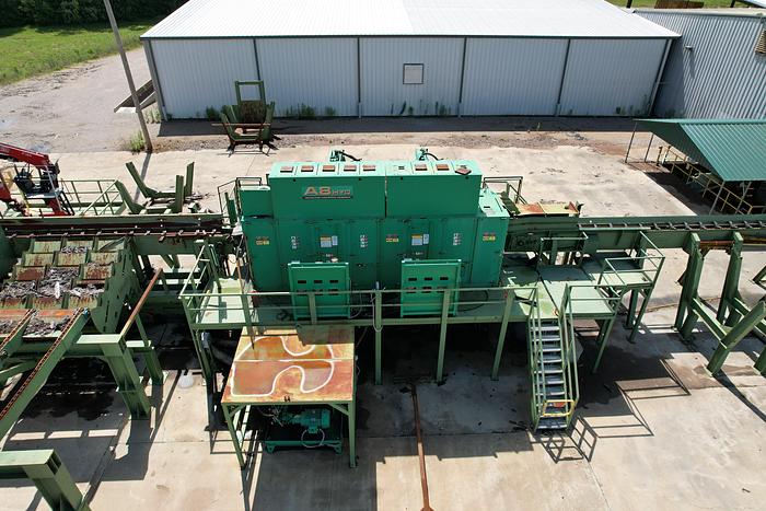 Used 2018 Nicholson 22"A8 Dual Ring (Tandem)Debarker