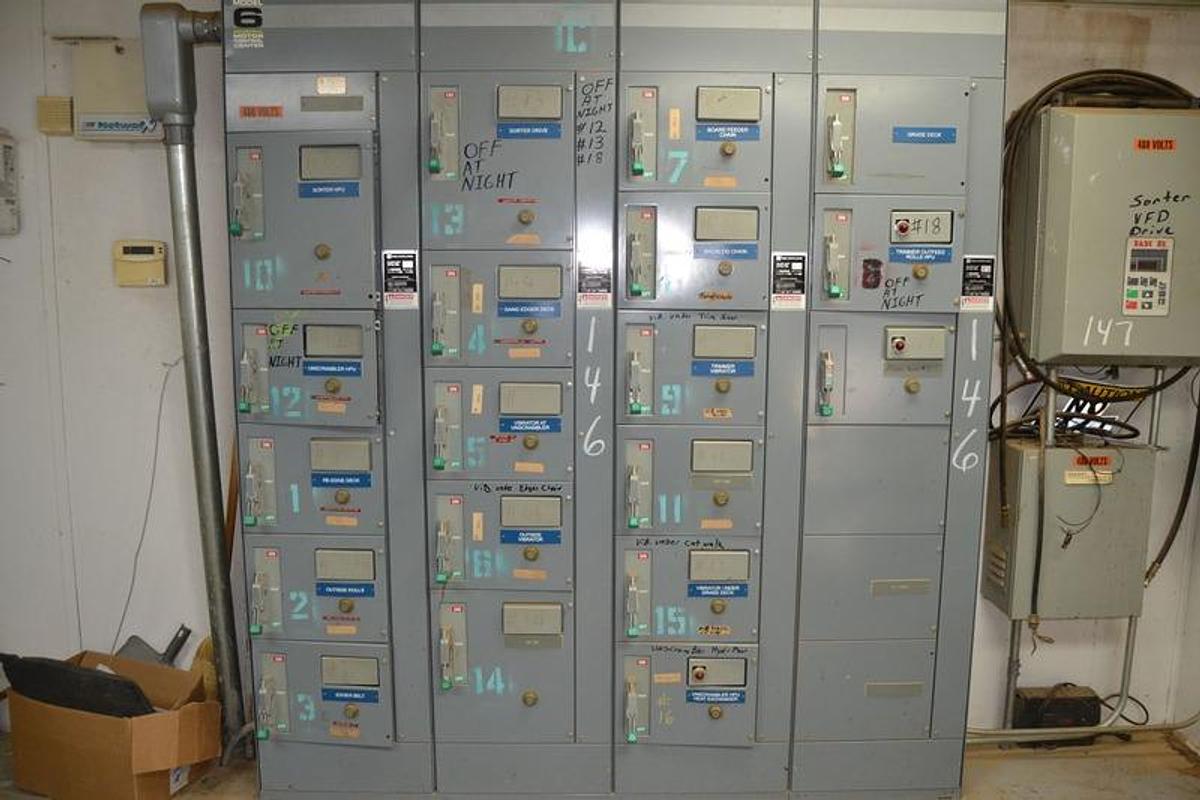 Used Square D Motor Control Center (MCC)