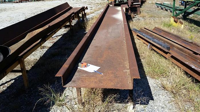 Used 56′ waste conveyor belt