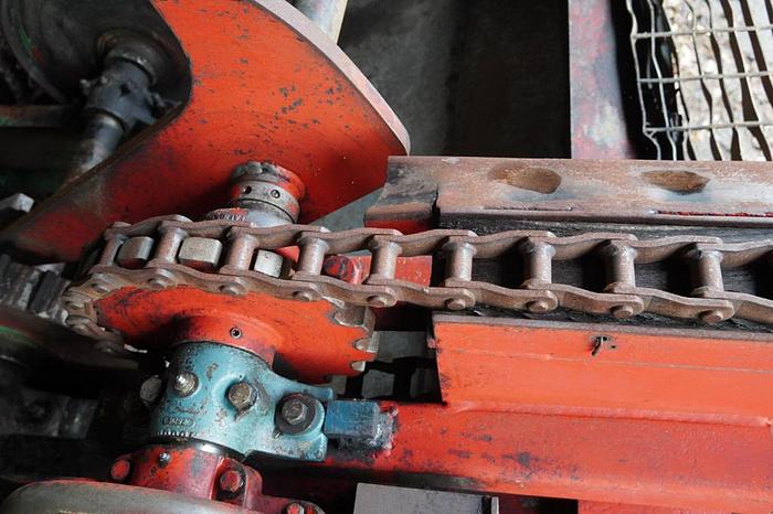 Used Mellott 3 Strand Log Deck 18'