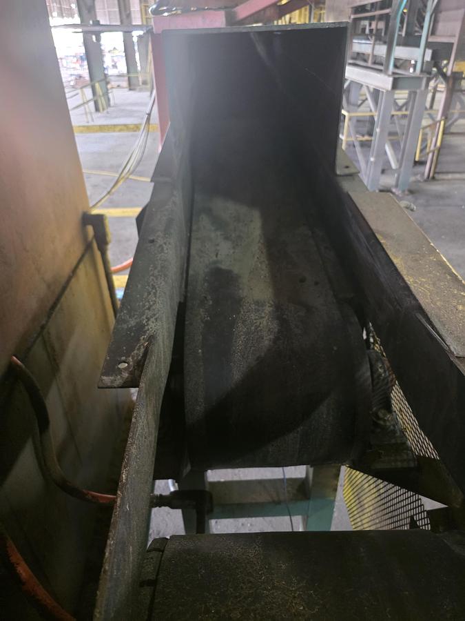Used Flat Belt Conveyor 13" x 65'