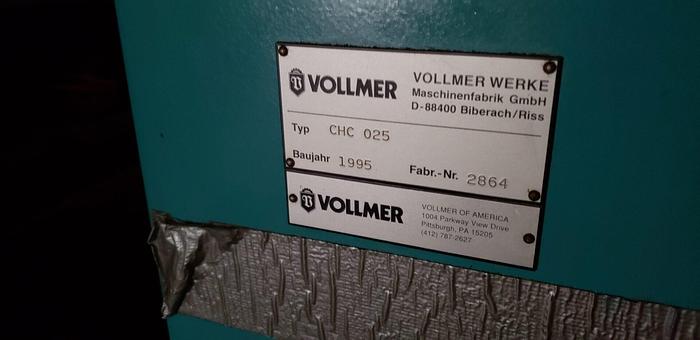 Used VOLLMER Face & Top Grinder